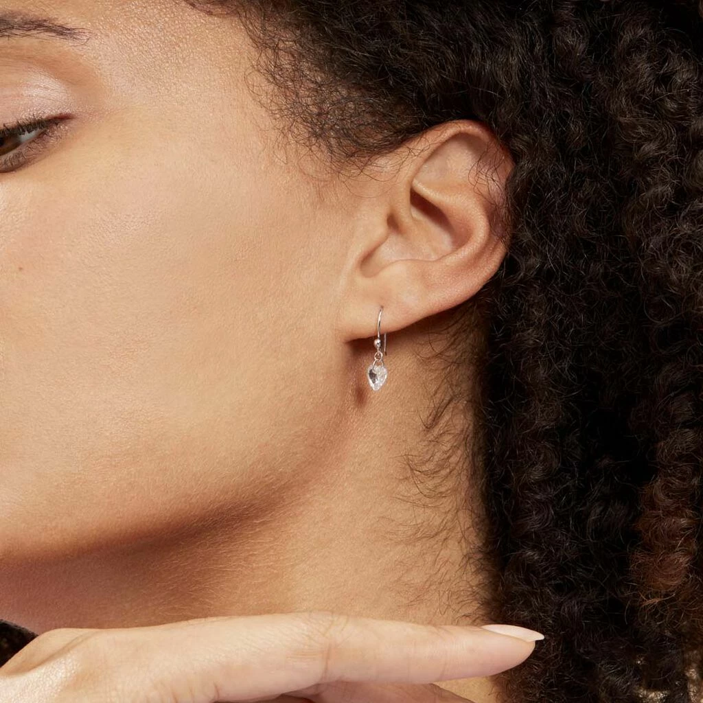 Histoire D'Or Boucles D'oreilles Pendantes Argent Blanc Sopher Oxydes De Zirconium 6 Histoire D'Or Boucles D'oreilles Pendantes Argent Blanc Sopher Oxydes De Zirconium – Image 4