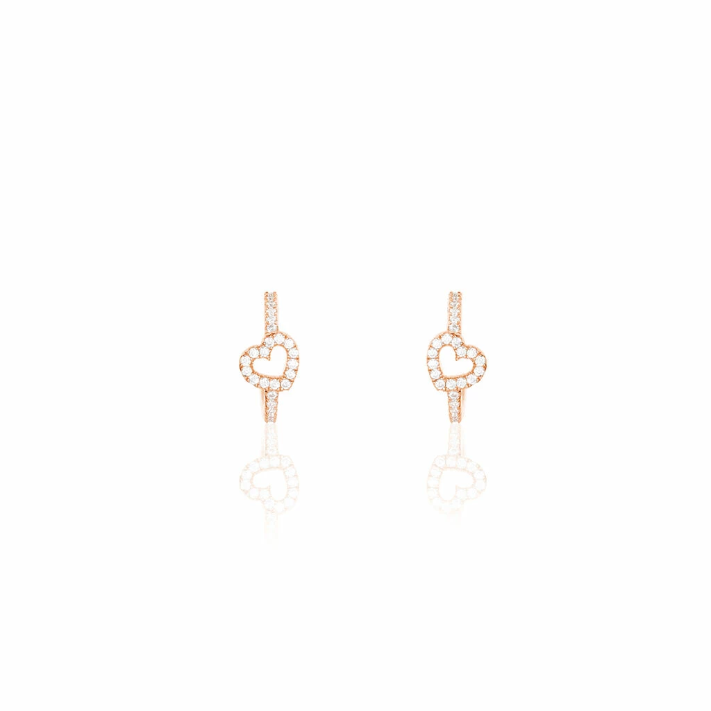 Histoire D'Or Boucles D'oreilles Pendantes Phanie Argent Rose Oxyde De Zirconium 3 Histoire D'Or Boucles D'oreilles Pendantes Phanie Argent Rose Oxyde De Zirconium