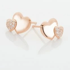 Histoire D'Or Boucles D'oreilles Puces Flamen Argent Rose Oxyde De Zirconium 9 Histoire D'Or Boucles D'oreilles Puces Flamen Argent Rose Oxyde De Zirconium -Boucles d'Oreilles Soldes FAOFRZW453 view2