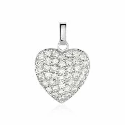 Histoire D'Or Pendentif Amelot Argent Blanc Oxyde De Zirconium