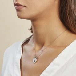 Histoire D'Or Pendentif Axelia Argent Blanc -Boucles d'Oreilles Soldes FAPHBW0266 model0