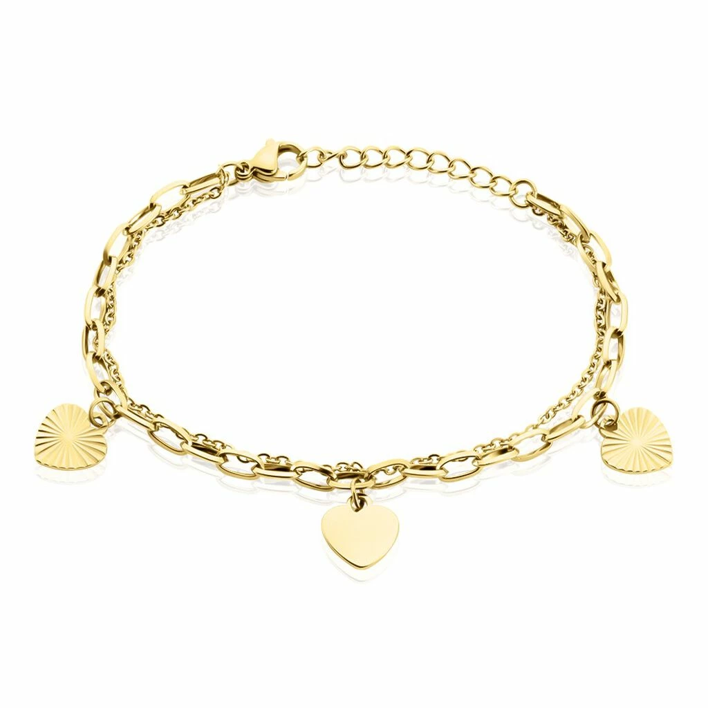 Histoire D'Or Bracelet Gayla Acier Doré 3 Histoire D'Or Bracelet Gayla Acier Doré