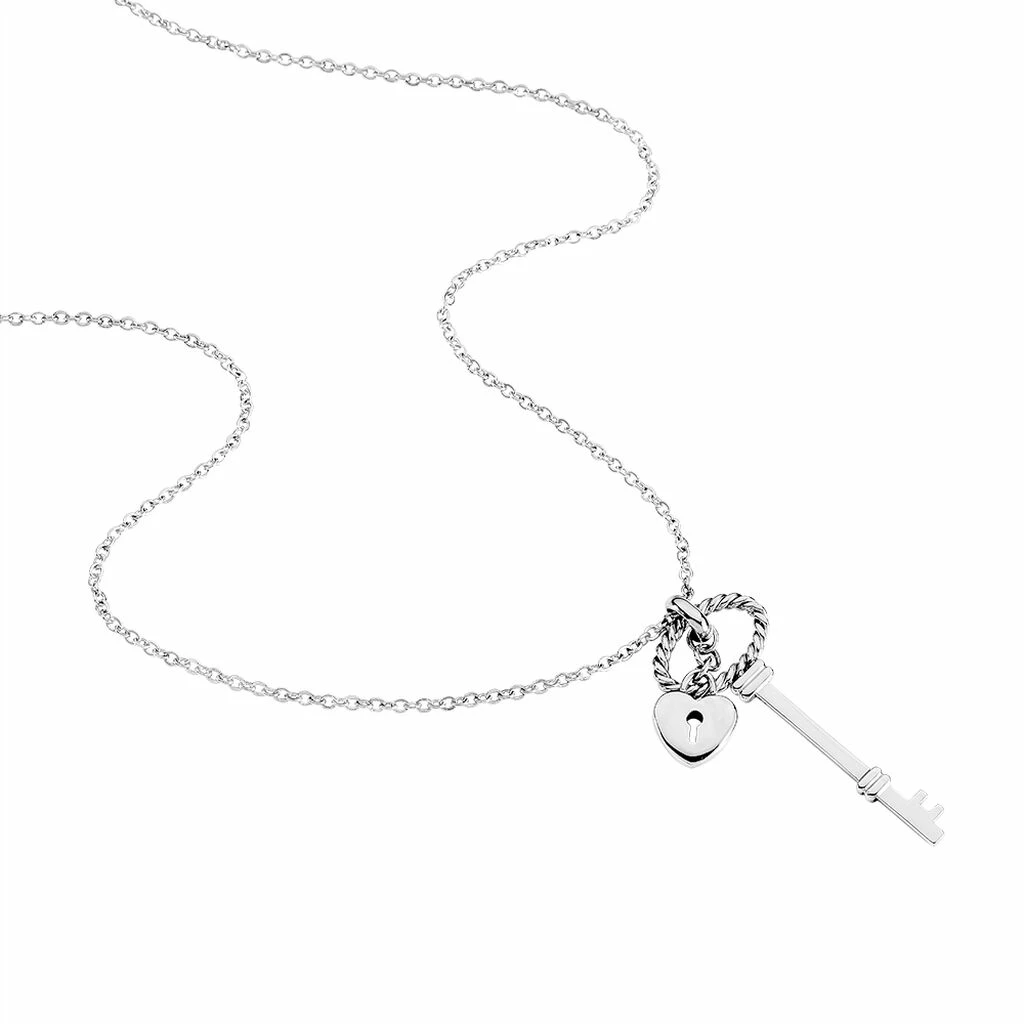 Histoire D'Or Collier Sautoir Josephaae Acier Blanc 4 Histoire D'Or Collier Sautoir Josephaae Acier Blanc – Image 2