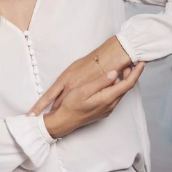 Histoire D'Or Bracelet Karelae Plaqué Or Jaune -Boucles d'Oreilles Soldes FQBFJW0625 model0