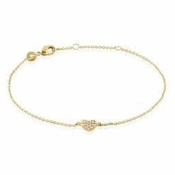 Histoire D'Or Bracelet Plaqué Or Nafissa Oxydes De Zirconium