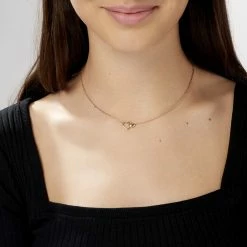 Histoire D'Or Collier Karelae Plaqué Or Jaune -Boucles d'Oreilles Soldes FQCFJW0459 model0