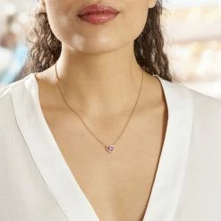 Histoire D'Or Collier Plaqué Or Jaune Alais Oxyde De Zirconium -Boucles d'Oreilles Soldes FQCFJZS005 model0