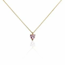 Histoire D'Or Collier Plaqué Or Carpantus Oxyde De Zirconium