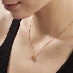 Histoire D'Or Collier Plaqué Or Carpantus Oxyde De Zirconium -Boucles d'Oreilles Soldes FQCFJZS006 model0