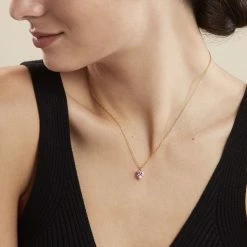 Histoire D'Or Collier Plaqué Or Carpantus Oxyde De Zirconium -Boucles d'Oreilles Soldes FQCFJZS006 model1