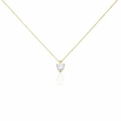 Histoire D'Or Collier Plaqué Or Caner Oxydes De Zirconium