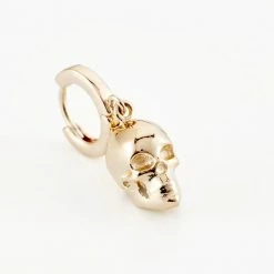 Histoire D'Or Créole Unitaire Plaqué Or Jaune Harvey -Boucles d'Oreilles Soldes FQOHJW0001 view2