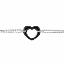 Histoire D'Or Bracelet Vivianne Argent Blanc Oxyde De Zirconium Et Céramique -Boucles d'Oreilles Soldes MABFBXN150 view1