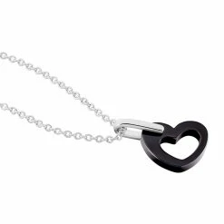 Histoire D'Or Collier Sumeyra Argent Blanc Céramique Et Oxyde De Zirconium -Boucles d'Oreilles Soldes MACFBXN167 view1