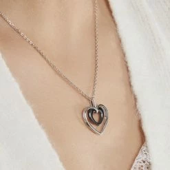 Histoire D'Or Collier Ceramik Design Argent Blanc Céramique Et Oxyde De Zirconium -Boucles d'Oreilles Soldes MACFBXN234 model1