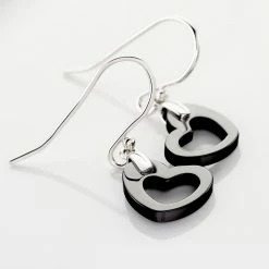 Histoire D'Or Boucles D'oreilles Pendantes Alena Argent Blanc Céramique Et Oxyde 8 Histoire D'Or Boucles D'oreilles Pendantes Alena Argent Blanc Céramique Et Oxyde -Boucles d'Oreilles Soldes MAOFBXN056 view2