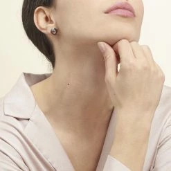 Histoire D'Or Boucles D'oreilles Puces Nolwen Argent Céramique Oxyde De Zirconium 9 Histoire D'Or Boucles D'oreilles Puces Nolwen Argent Céramique Oxyde De Zirconium -Boucles d'Oreilles Soldes MAOFBXN132 model0