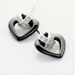 Histoire D'Or Boucles D'oreilles Puces Nolwen Argent Céramique Oxyde De Zirconium 8 Histoire D'Or Boucles D'oreilles Puces Nolwen Argent Céramique Oxyde De Zirconium -Boucles d'Oreilles Soldes MAOFBXN132 view2