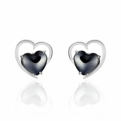 Histoire D'Or Boucles D'oreilles Pendantes Ramla Argent Blanc Céramique